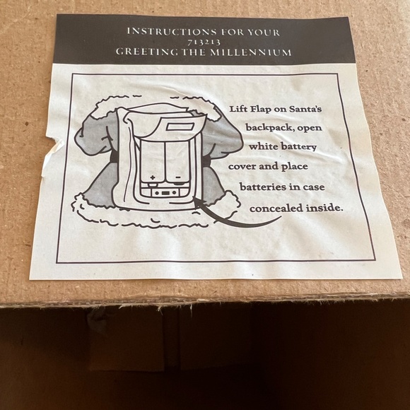 Possible Dreams "Greeting the Millenium" (Year 2000) Santa - Picture 7 of 9